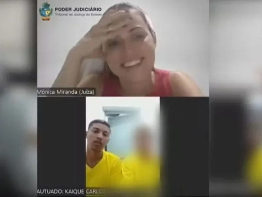 Juíza dá risada ao reencontrar preso em audiência de custódia: ‘Você aqui de novo?’