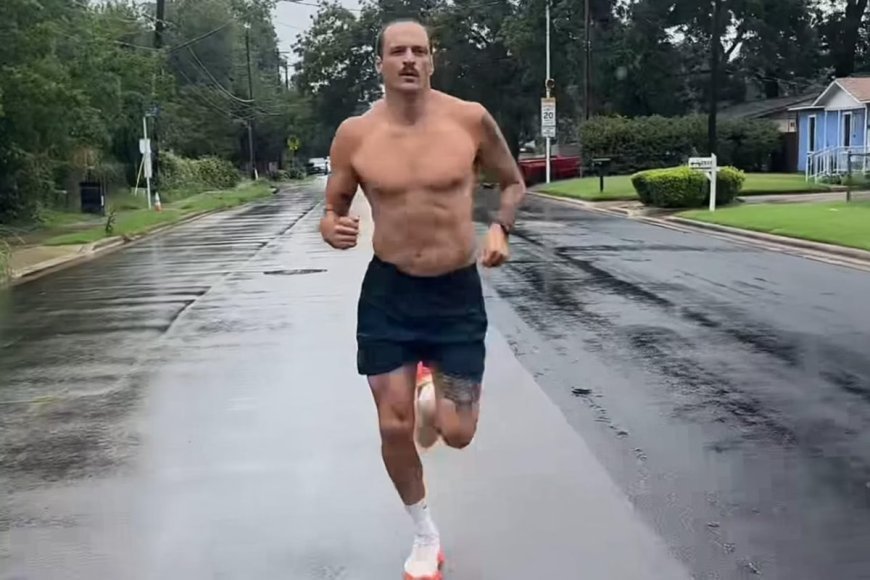 Desafio de 100 dias: Homem muda corpo e mente ao caminhar 1,6 km diariamente