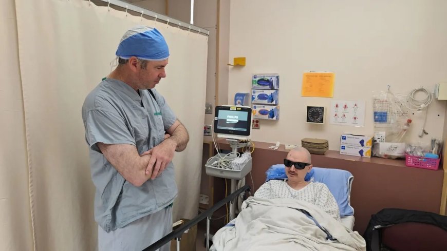 Após 20 anos de cegueira, homem recupera visão com cirurgia rara usando seu próprio dente