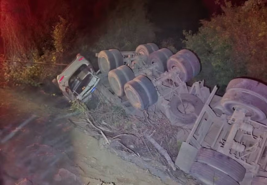Mulher morre soterrada por carga de soja em acidente com quatro veículos na TO-280