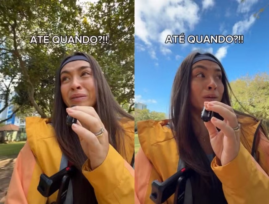 Mulher é vítima de importunação sexual durante gravação publicitária