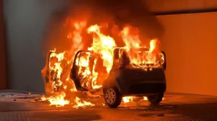 Tomada pelo ciúme, mulher incendeia veículos do ex-namorado e confessa querer matá-lo