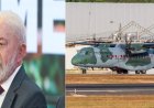 Lula troca de avião após falha no motor antes de voo no Pará