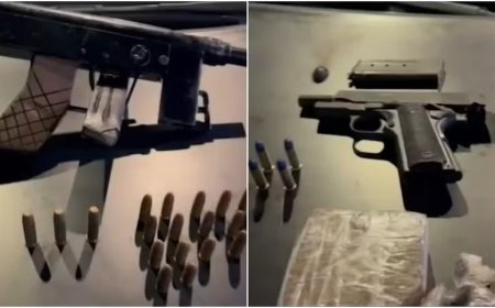 Mulheres com criança de colo portando droga e explosivo trocam tiro com policiais