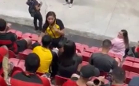 Em jogo, mulher pega marido no pulo, faz barraco e leva amante embora