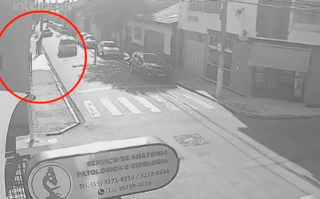 Homem suspeito de matar duas pessoas e incendiar clínica  foge a pé após o crime