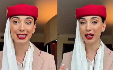 Comissária de bordo viraliza ao revelar salário de companhia aérea de Dubai