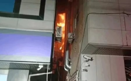 Mulher incendeia prédio ao tentar matar barata e deixa um morto e oito feridos