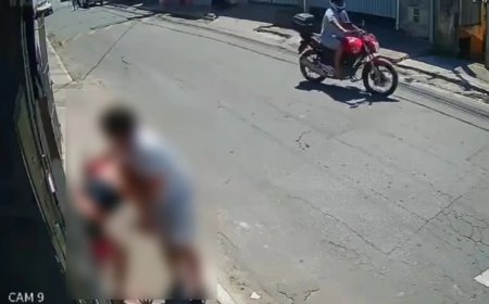 Imagens fortes: jovem leva facadas do companheiro após briga