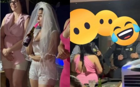 Mulher confunde policiais com gogoboys em festa e viraliza