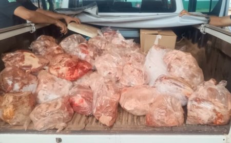 Polícia flagra abatedouro clandestino em Niquelândia e impede venda de carne imprópria para consumo