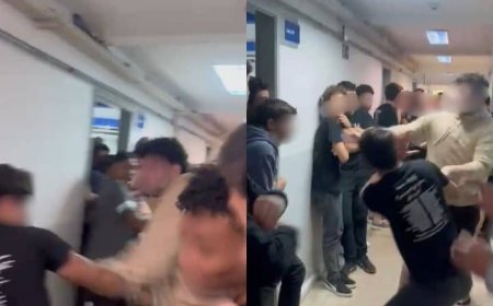 CONFUSÃO! Estudantes de escola particular protagonizam briga com ‘trocação de socos’ e empurrões; assista