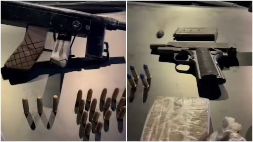 Mulheres com criança de colo portando droga e explosivo trocam tiro com policiais