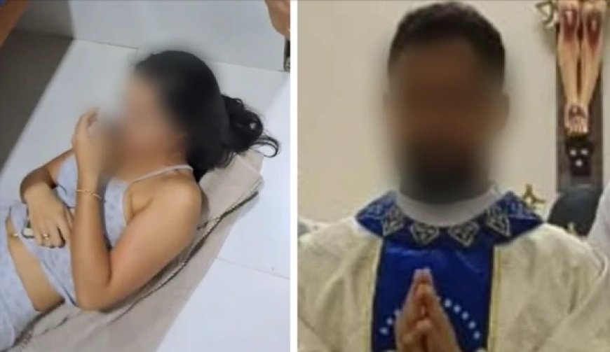 Padre é flagrado com noiva de fiel dentro de casa paroquial