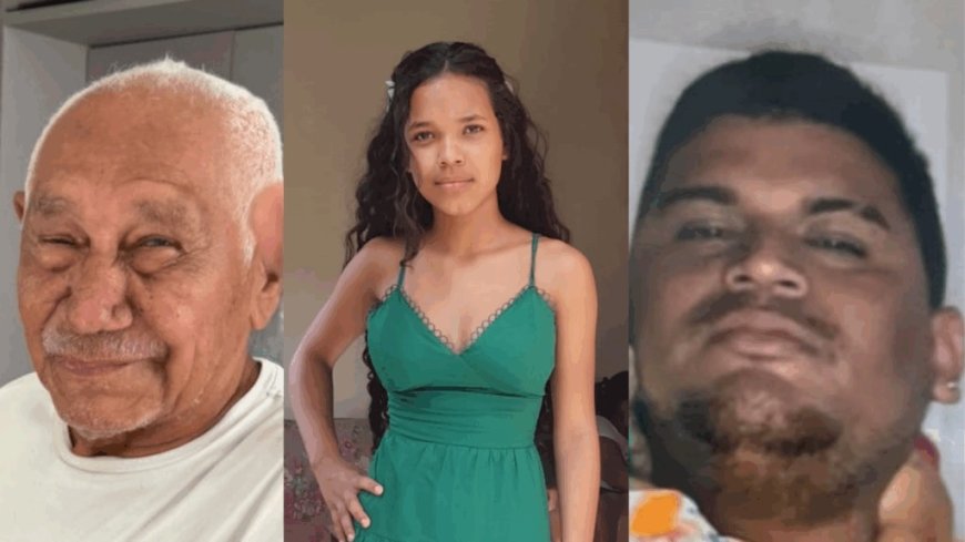 Polícia Civil divulga imagens de dois homens e uma adolescente que desapareceram