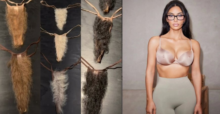Kim Kardashian lança calcinhas com pelos falsos e esgota estoque