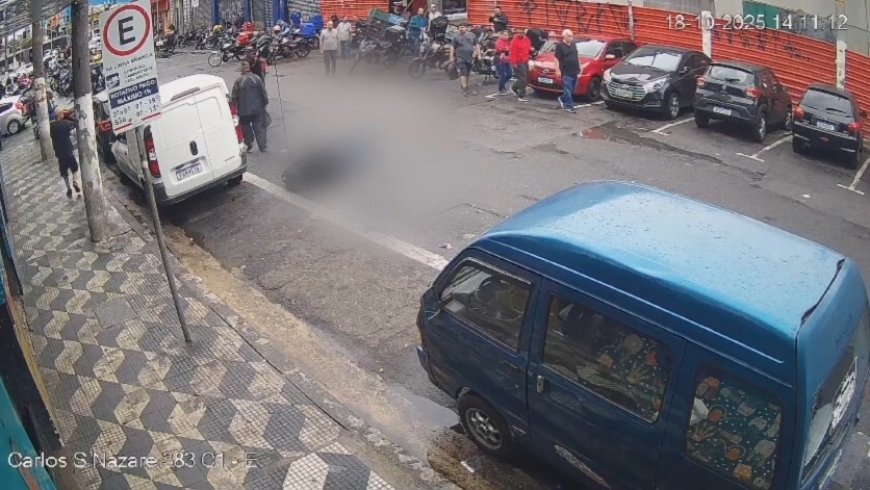 Homem baleado na cabeça no Brás era motoboy e foi retirar mercadoria