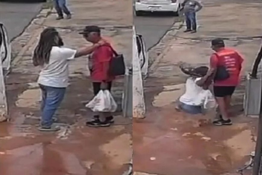 Repórter quase é “engolido” por bueiro durante reportagem