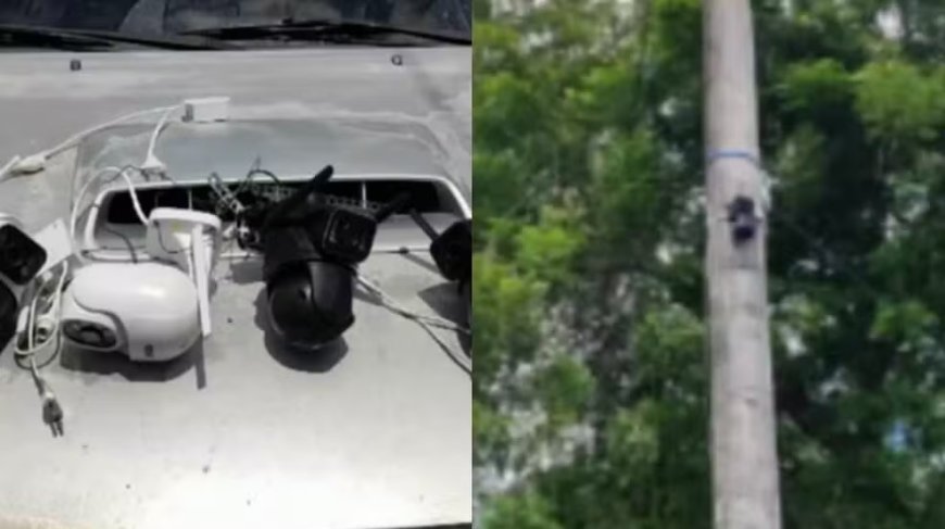Criminosos instalam câmeras em rua para monitorar rotina de moradores e policiais