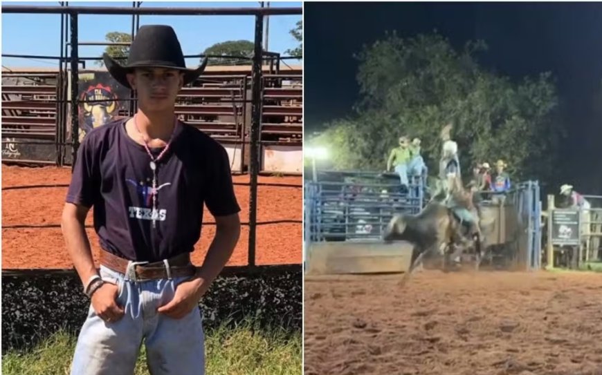 Peão que morreu em rodeio sofreu acidente um dia após completar 18 anos