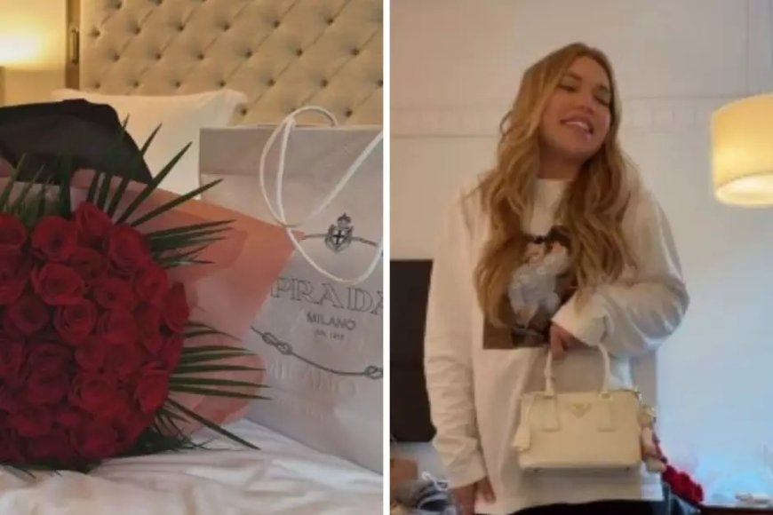 Virginia ganha flores e bolsa de R$ 25 mil após briga com Vini Jr.: 'Eu amei'