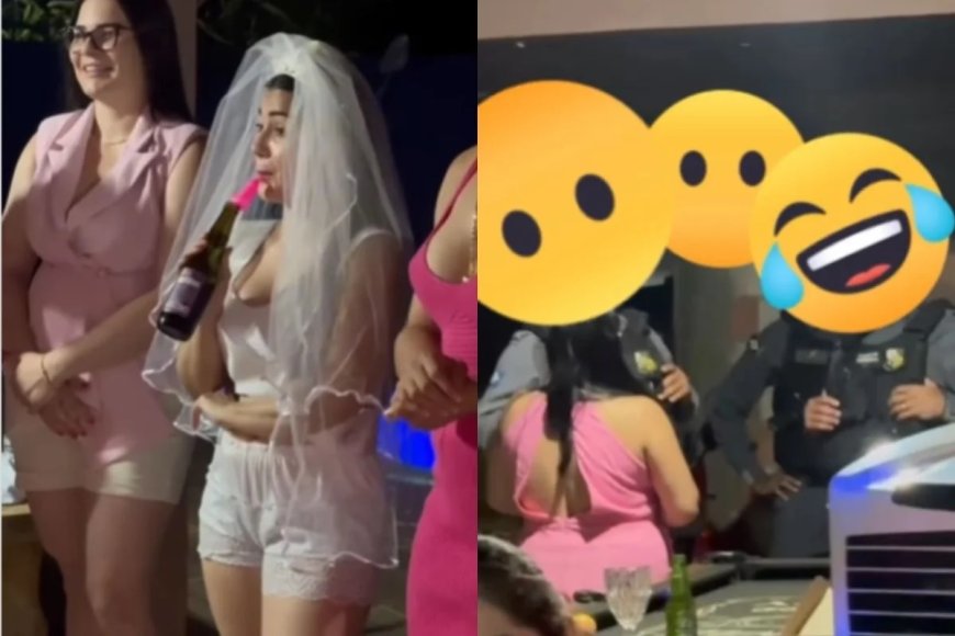 Mulher confunde policiais com gogoboys em festa e viraliza