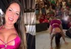 Atriz pornô se pronuncia após polêmica por dançar sem calcinha em coroação como rainha de bateria