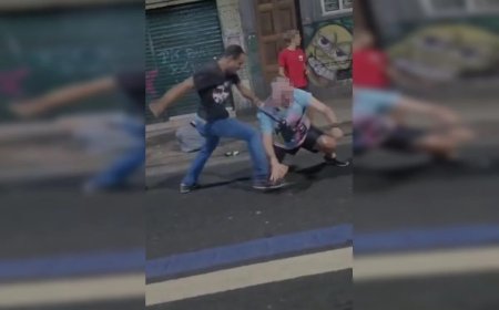 Turista é brutalmente espancado durante assalto na Lapa, no centro do Rio de Janeiro