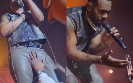 Vídeo: astro pop, Mario sofre assédio sexual em show e dá bronca em fã