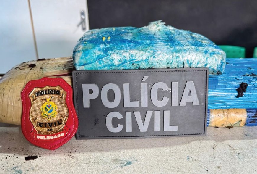 PC-AM apreende drogas avaliadas em mais de R$ 100 mil escondidas em saca de farinha