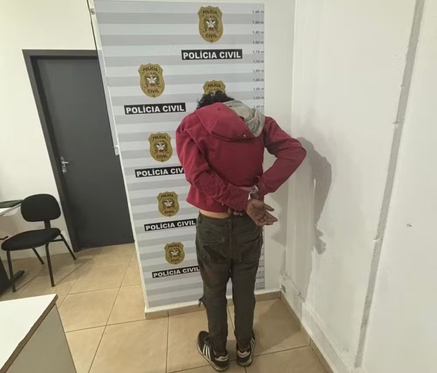 Homem é preso após se passar por jardineiro para roubar e estuprar idosa