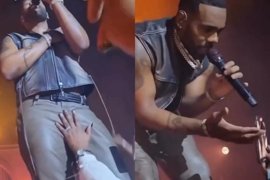 Vídeo: astro pop, Mario sofre assédio sexual em show e dá bronca em fã