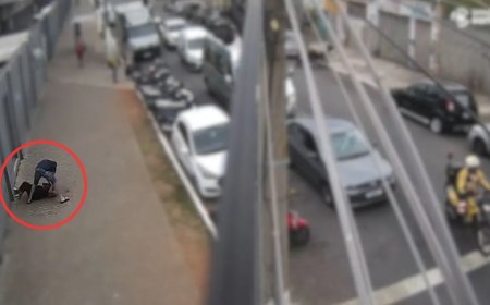 Vídeo: homem é preso após enforcar e agredir mulher no centro de SP