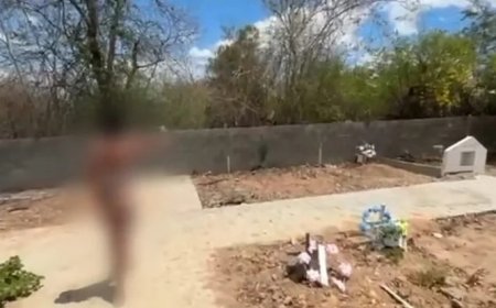 Mulher é enterrada viva por coveiro e esposa em possível ritual em cemitério de Pernambuco; vítima sobrevive e casal é preso