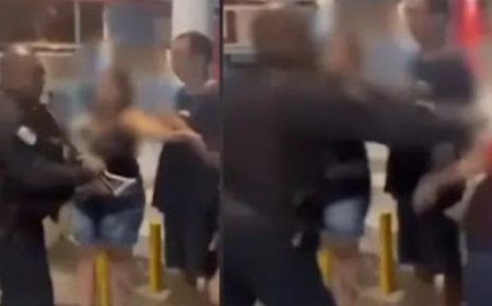 PM é flagrado agredindo idosa com coronhada de fuzil em ação policial