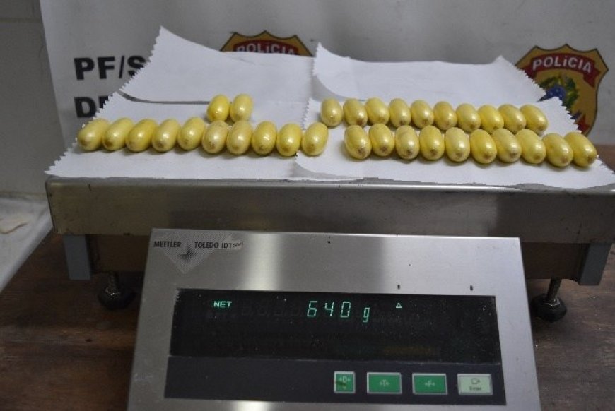 PF prende homem com cocaína no estômago e detém estrangeiro por documento falso em aeroporto
