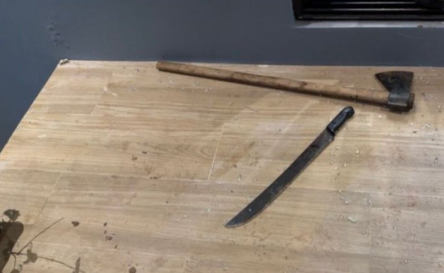 Vídeo: homem invade casa e ataca vizinho com facão no RS