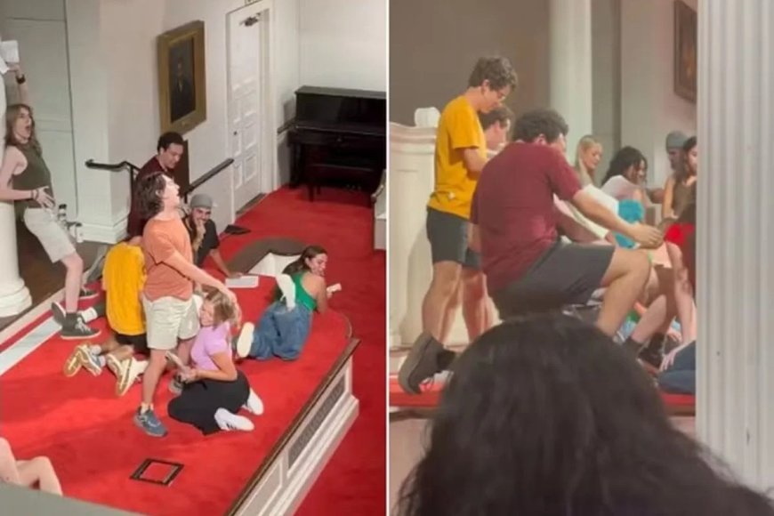 Apresentação em universidade simula atos sexuais e calouros reagem