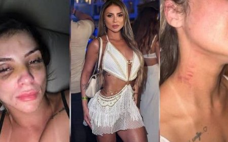 CENAS FORTES! Influenciadora é brutalmente agredida por ex-companheiro e expõe vídeos dos ataques; assista