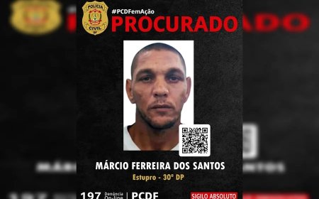 Foragido do saidão rende mulheres e estupra vítimas em carro no DF