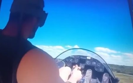 Piloto registra momento da queda de avião; "Acordei no hospital sem saber de nada"