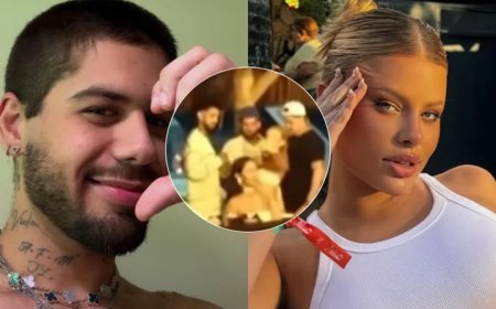 Zé Felipe arremessa celular de influenciadora durante gravação de clipe