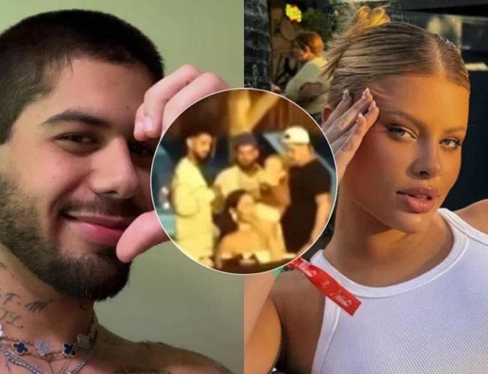 Zé Felipe arremessa celular de influenciadora durante gravação de clipe