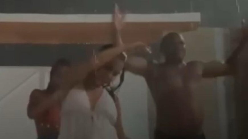 VÍDEO: Família é surpreendida por raio durante dança na chuva