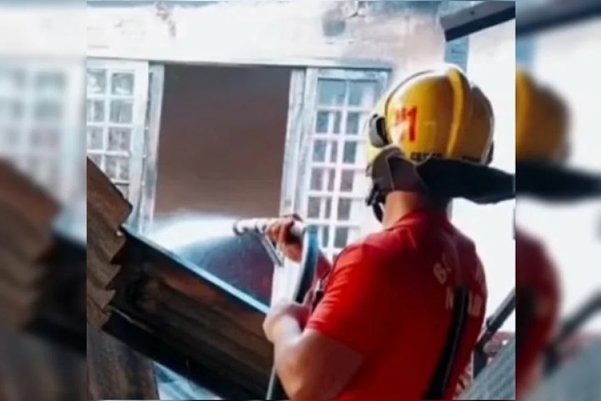 Homem é preso após tentar matar os próprios pais ao incendiar casa