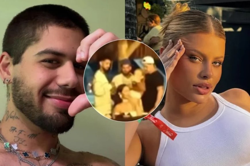 Zé Felipe arremessa celular de influenciadora durante gravação de clipe