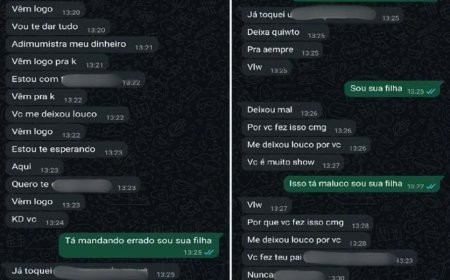 Jovem descobre que foi estuprada pelo próprio pai após receber mensagens sobre o crime: 'me deixou louco por você'