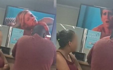 Cena de sexo é exibida em cartório lotado e revolta clientes