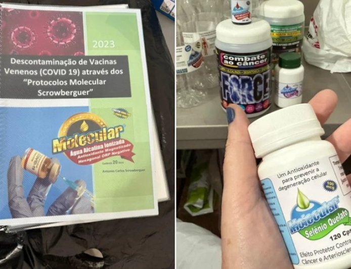 Homem é preso por vender “cura” para o câncer: “Efeitos da vacina”.