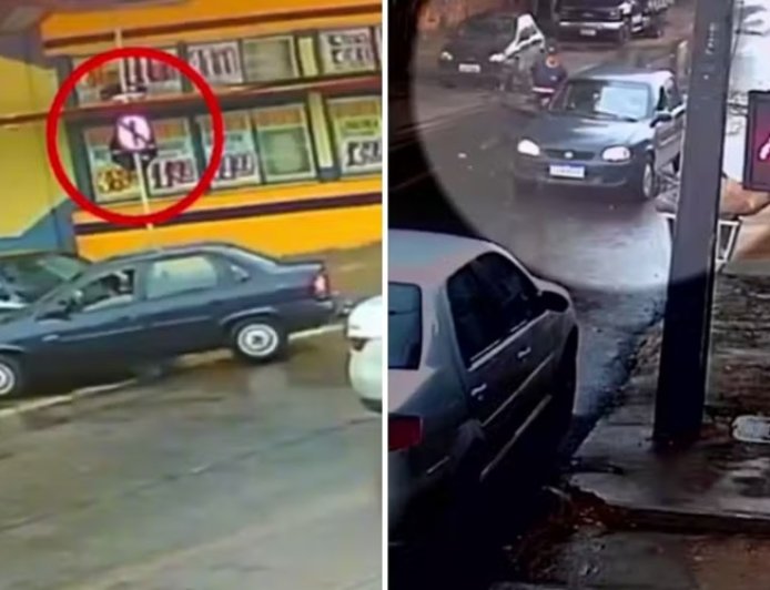 Casal de idosos é espancado no meio da rua ao tentar alertar motorista sobre contramão